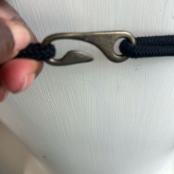 Vintage Metal/Bead/Bungee Belt Accessory 30” M - Picture 4 of 5